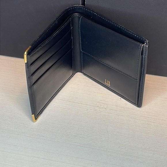 Dunhill Wallet Black Leather Wallet Men’s Dunhill BiFold Wallet Men’s Wallet 🪪 🔥 - Picture 7 of 16